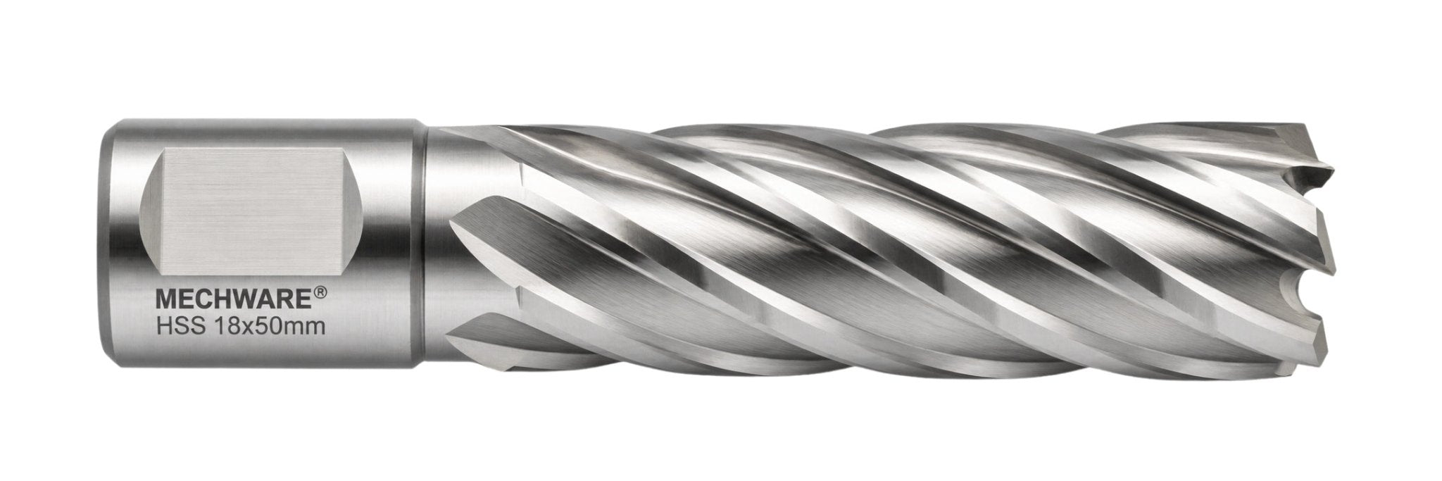 18 x 50mm D.O.C HSS Weldon Shank Annular Cutter - Twin Eagle Imports