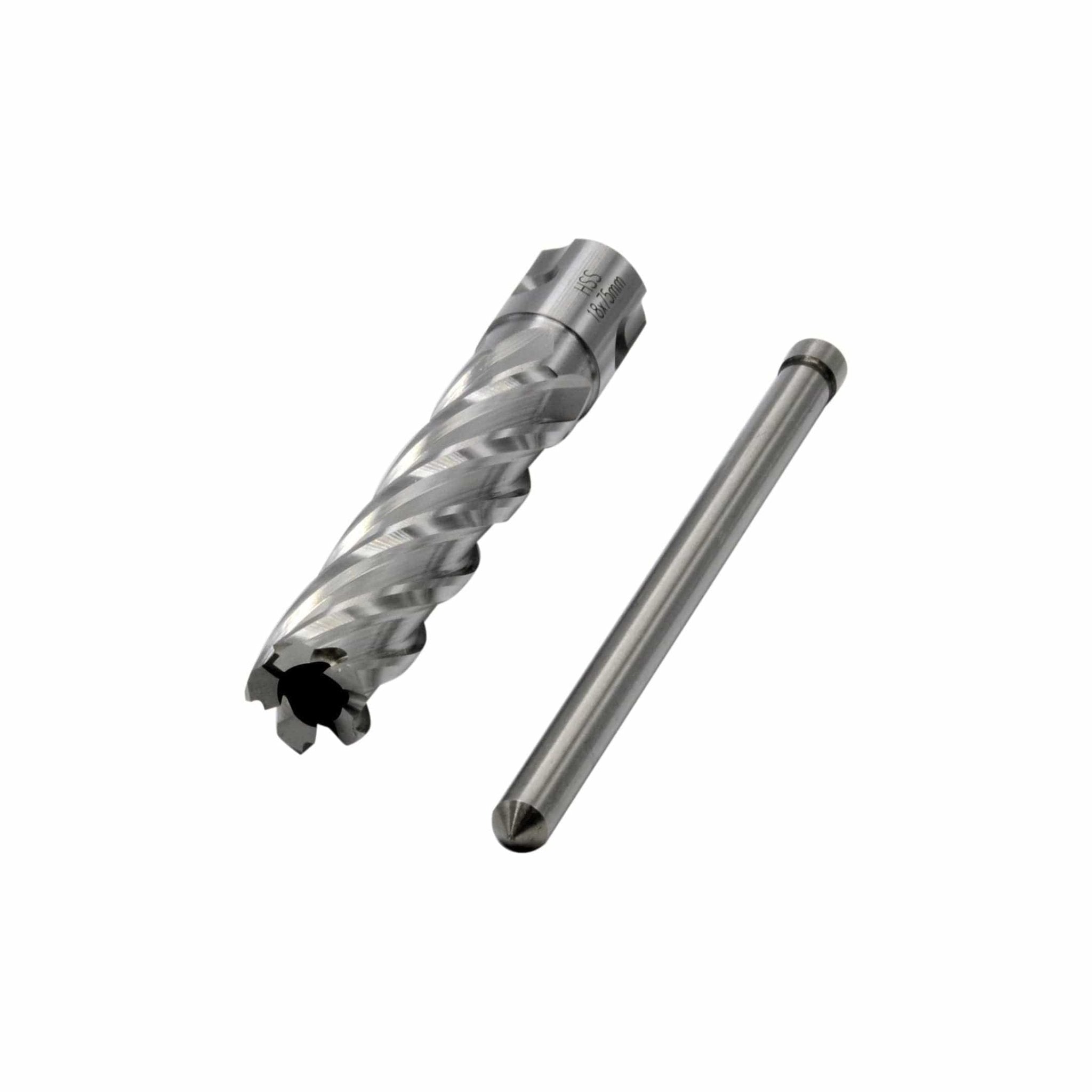 18 x 75mm D.O.C HSS 3/4" Universal Shank Annular Cutter - Twin Eagle Imports