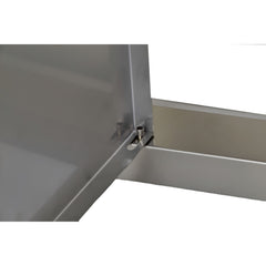 14″ (365mm) Stainless Steel Access Panel with Screw Lock