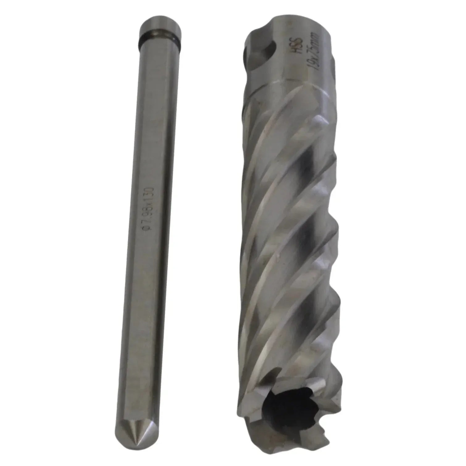 19 x 75mm D.O.C HSS 3/4" Universal Shank Annular Cutter with Pilot Pin - Twin Eagle Imports