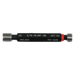 Insize Thread Plug Gage 9/16-18 UNF Class 2B Series 4643-9D2