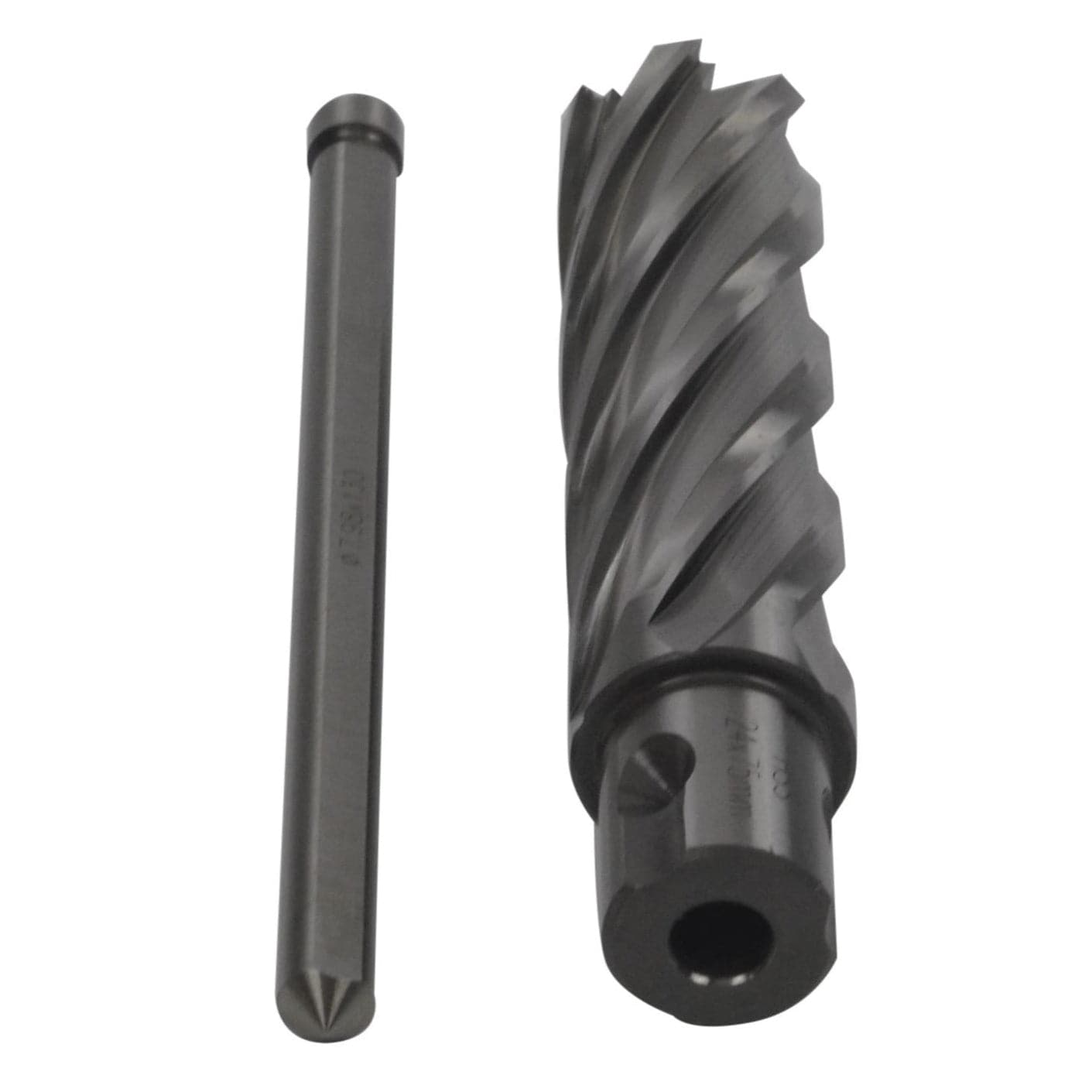 24 x 75mm D.O.C HSS 3/4" Universal Shank Annular Cutter with Pilot Pin - Twin Eagle Imports