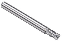 Kyocera SGS 41629 4mm 4 Flute Bright Uncoated Stub Carbide Square End Mill