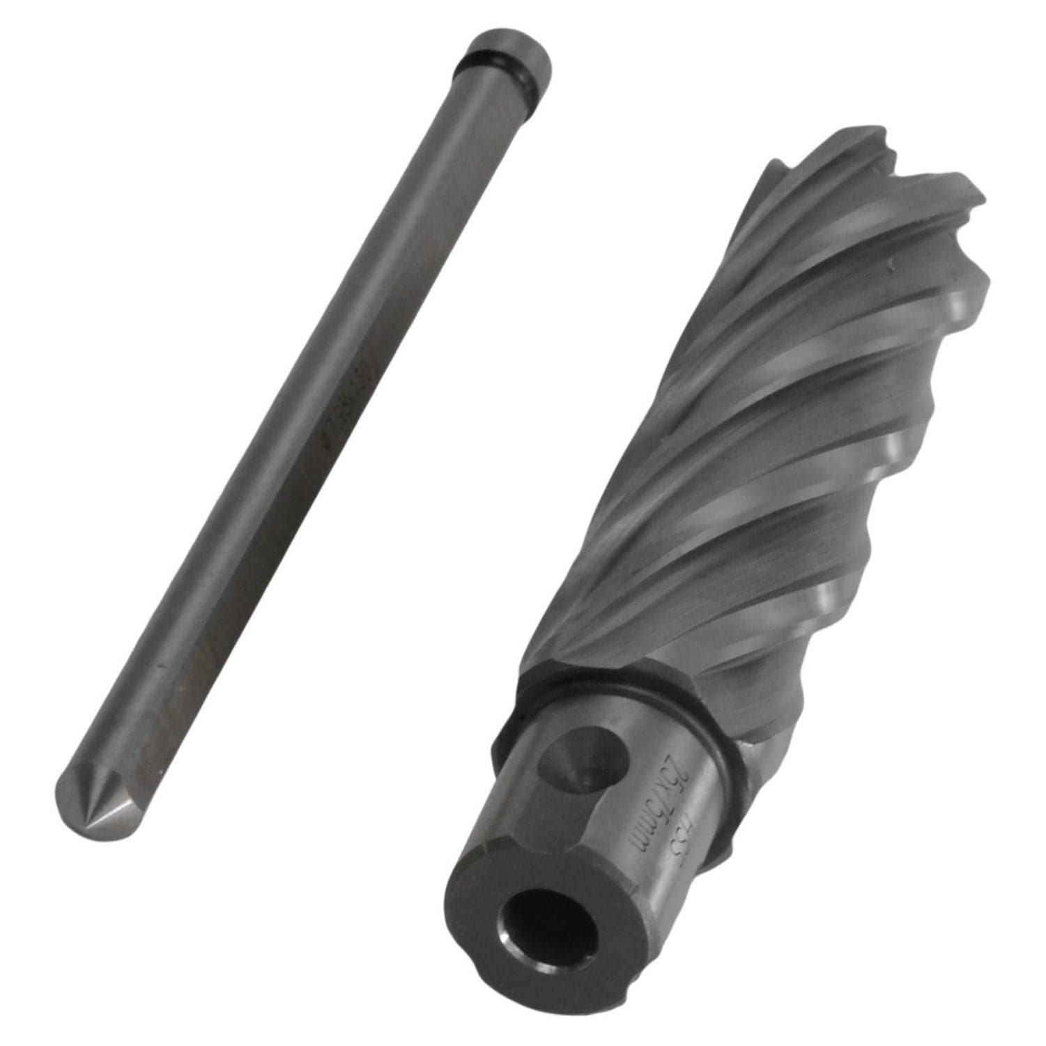 25 x 75mm D.O.C HSS 3/4" Universal Shank Annular Cutter with Pilot Pin - Twin Eagle Imports