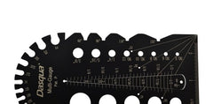 Dasqua Imperial Multi-Function Thread Pitch Gauge