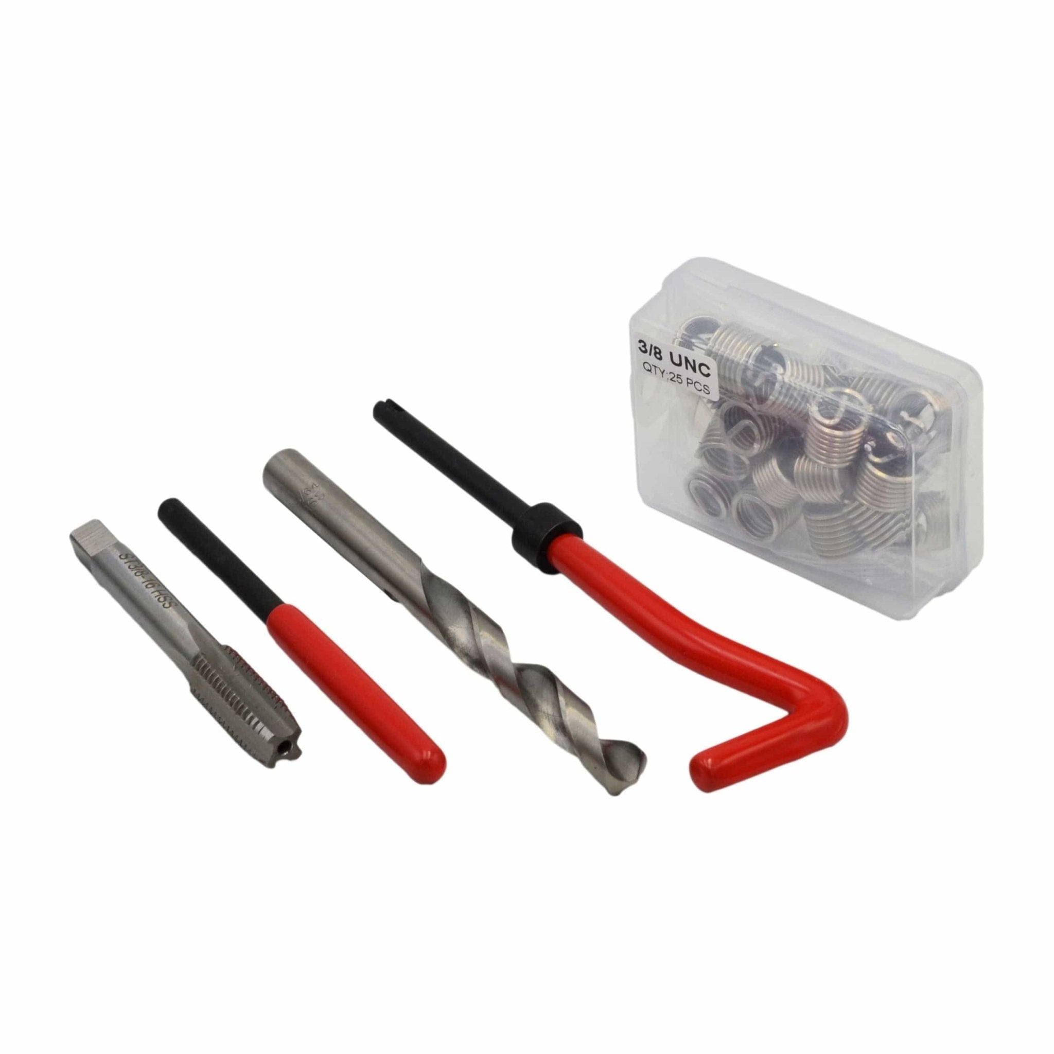 261 Pc Master Imperial & Metric Helicoil Thread Repair Kit - Twin Eagle Imports
