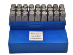 27-Piece 10mm Steel Letter Stamping Set - Twin Eagle Imports