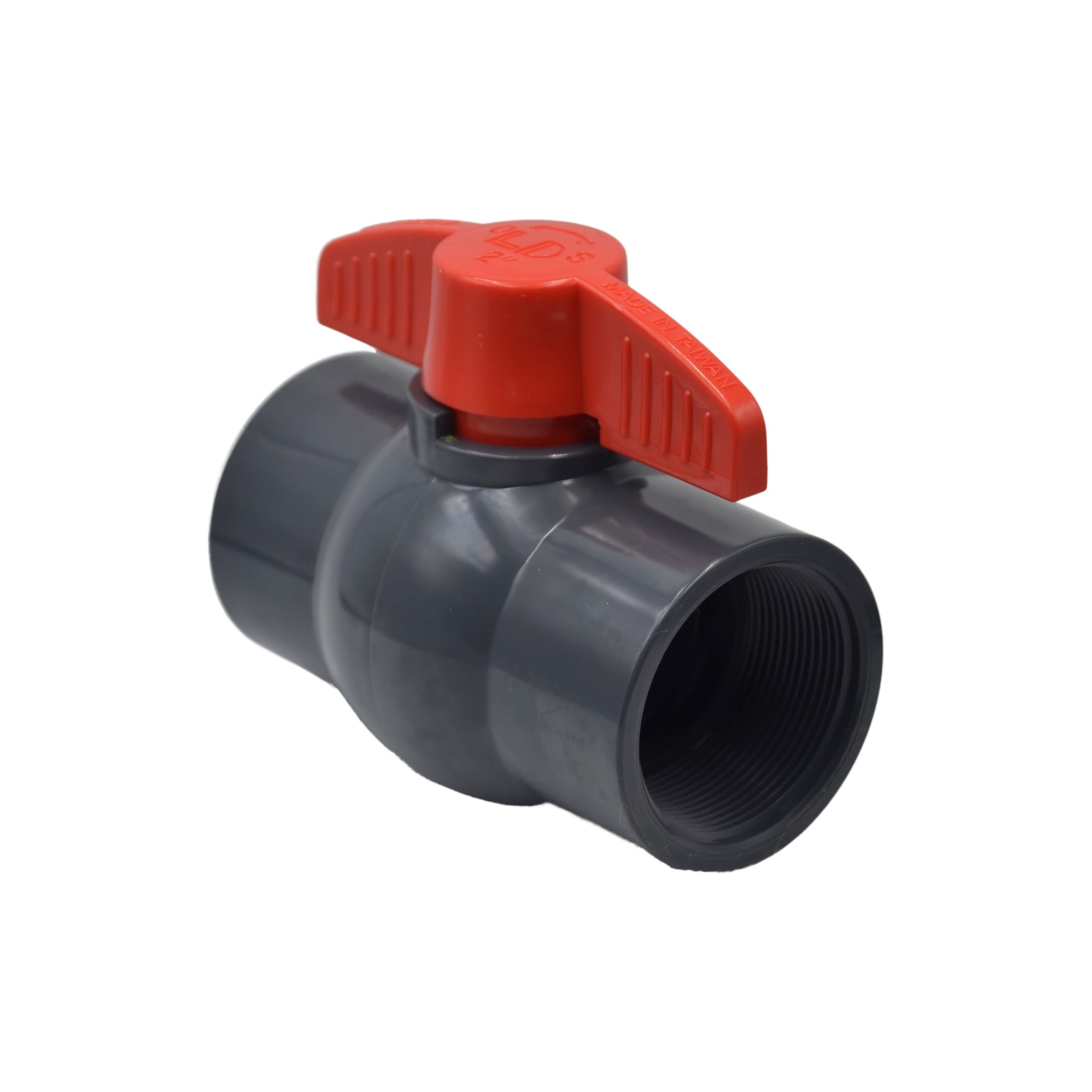 1pcs PVC Pipe Female/Female 2" BSP Thread Ball Valve 