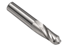 Kyocera SGS 40382 20mm 2 Flute Bright Uncoated Stub Carbide Ball Nose End Mill