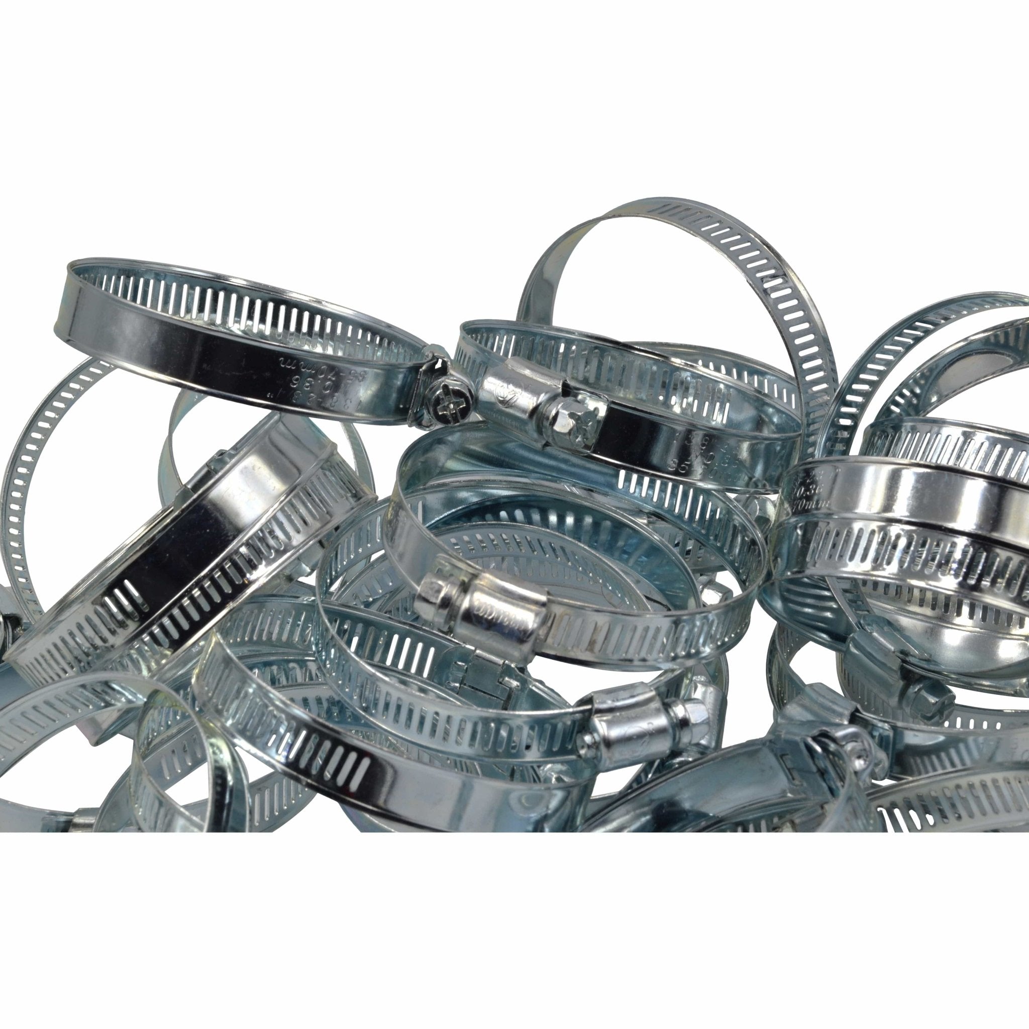 30 Piece 304 Stainless Steel 35-70mm Worm Drive Hose Clamp - Twin Eagle Imports