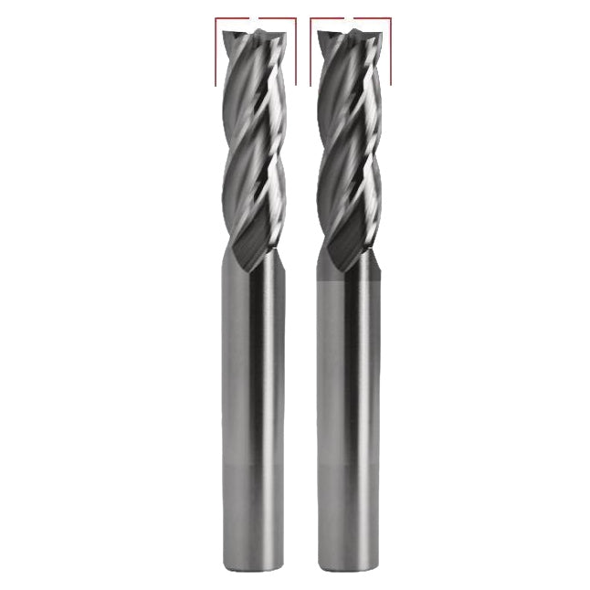 Best Carbide 1mm 4 Flute Uncoated Short Series End Mill – 3mm Shank