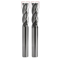 Best Carbide 1mm 4 Flute Uncoated Short Series End Mill – 3mm Shank