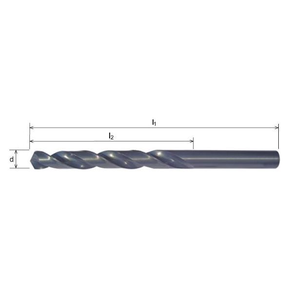Somta Series 102 - HSS Split Point Straight Shank Jobber Drill 12.7mm