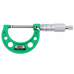 Insize Long Spindle Outside Micrometer 0-25mm Range Series 3209-25