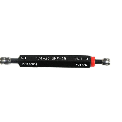 Insize Thread Plug Gage 1/4-28 UNF Class 2B Series 4643-1B2