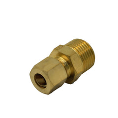 Brass Compression Male Female Connector (T5/16xM3/8)