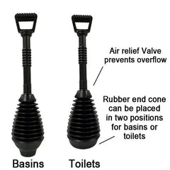 Haron Easy Grip Master Plunger HP06 for Sinks, Tubs and Toilets
