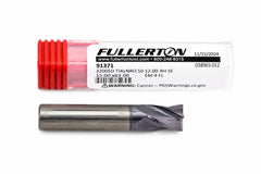 Fullerton 91371 0.4724" 4 Flute TiAlN Coated Corner Radius End Mill