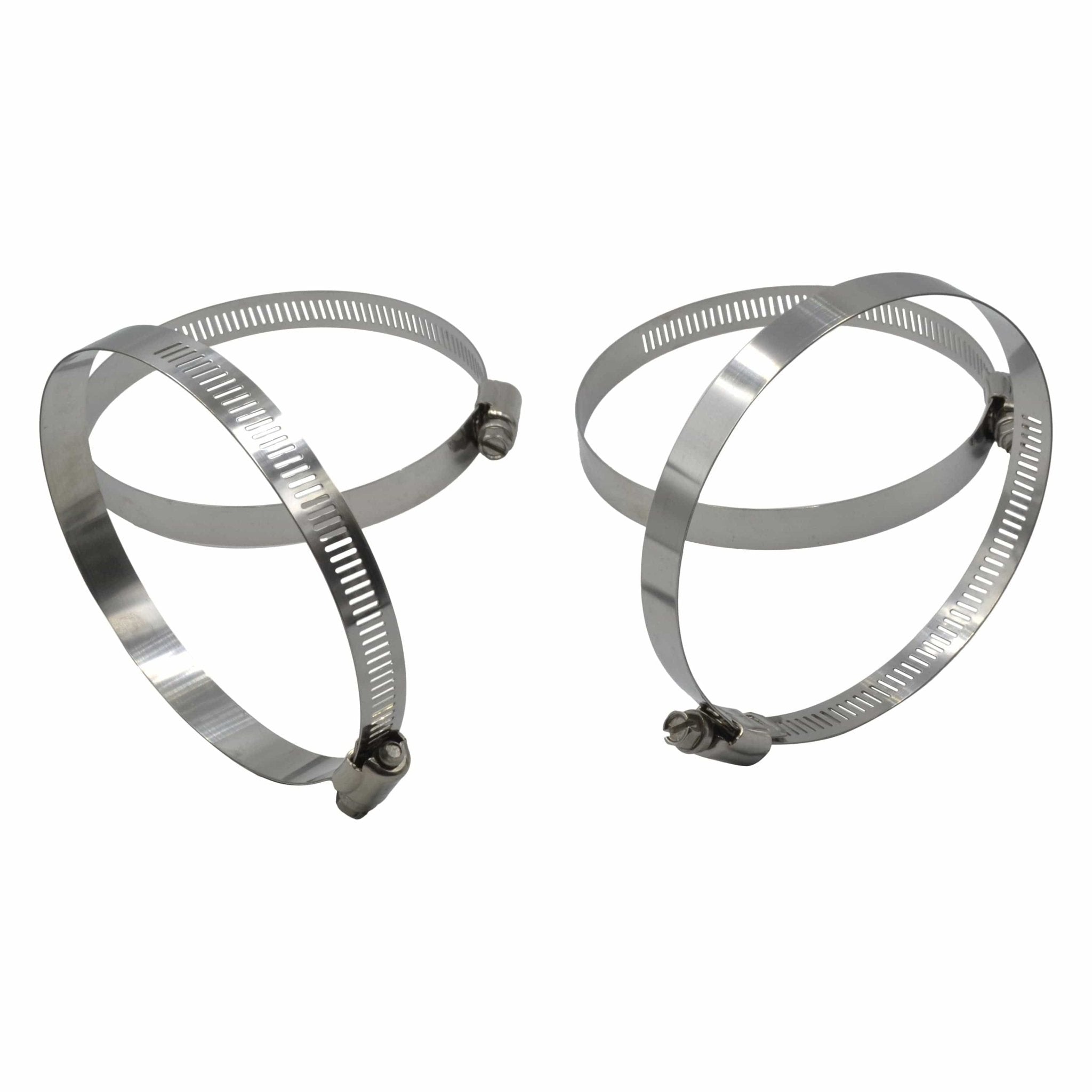 4 Piece 304 Stainless Steel 84-108mm Worm Drive Hose Clamp - Twin Eagle Imports