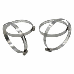 4 Piece 304 Stainless Steel 84-108mm Worm Drive Hose Clamp - Twin Eagle Imports