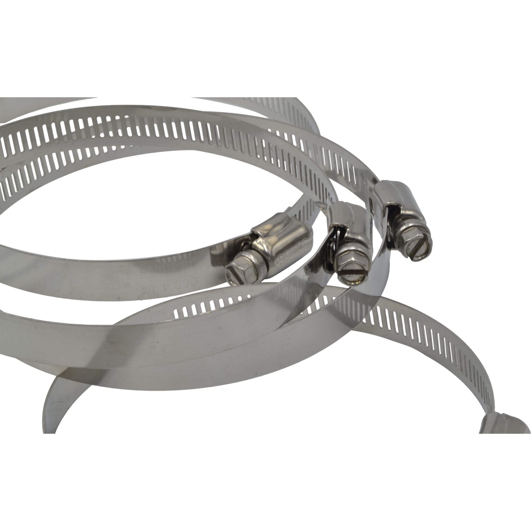 4 Piece 304 Stainless Steel 84-108mm Worm Drive Hose Clamp - Twin Eagle Imports