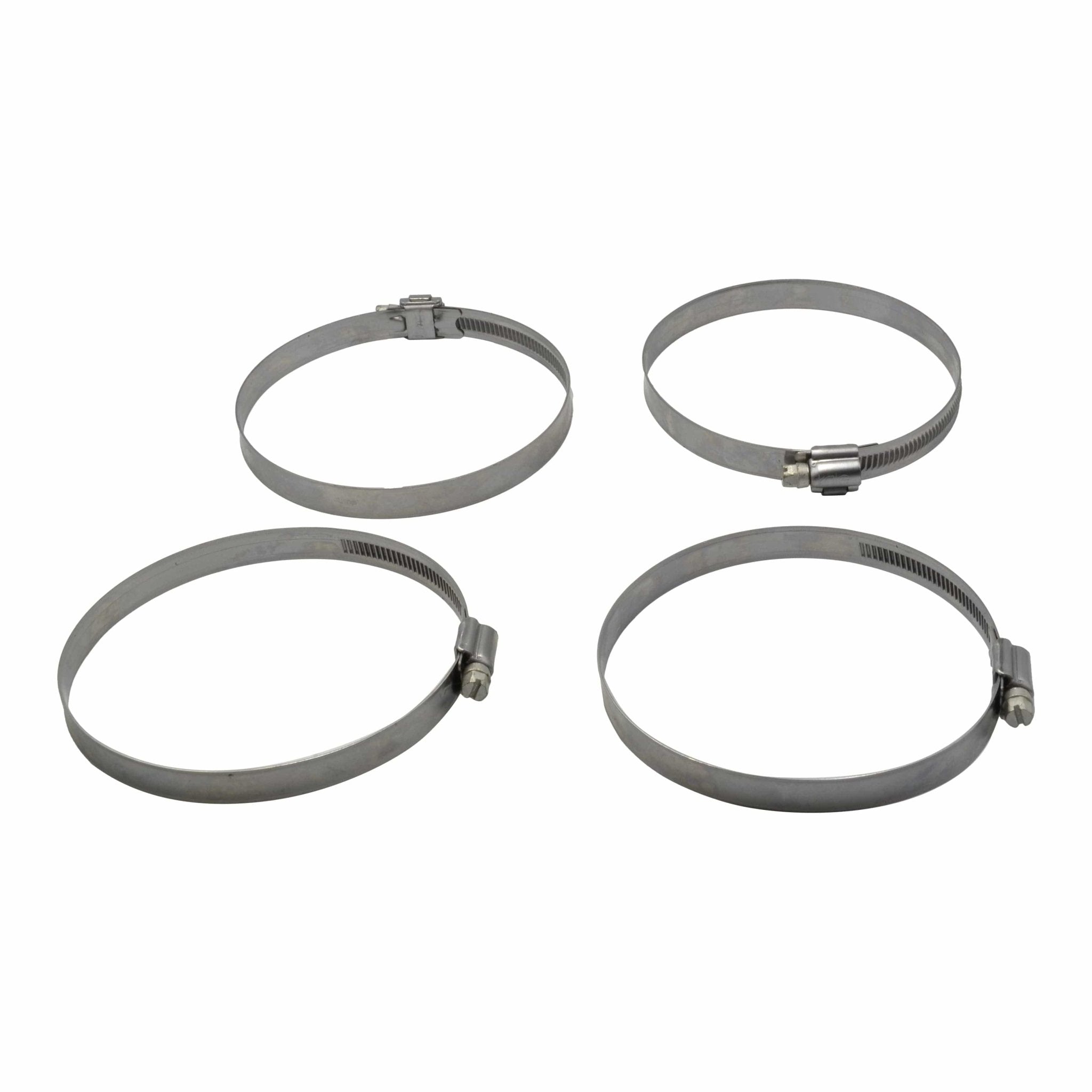 4 Piece Kale 304 Stainless Steel 90-110mm Worm Drive Hose Clamp - Twin Eagle Imports