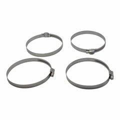 4 Piece Kale 304 Stainless Steel 90-110mm Worm Drive Hose Clamp - Twin Eagle Imports
