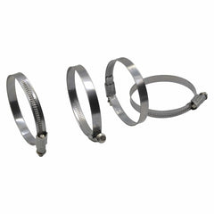 4 Piece Norma 304 Stainless Steel 70-90mm Worm Drive Hose Clamp - Twin Eagle Imports