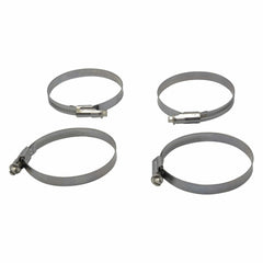 4 Piece Norma 304 Stainless Steel 70-90mm Worm Drive Hose Clamp - Twin Eagle Imports