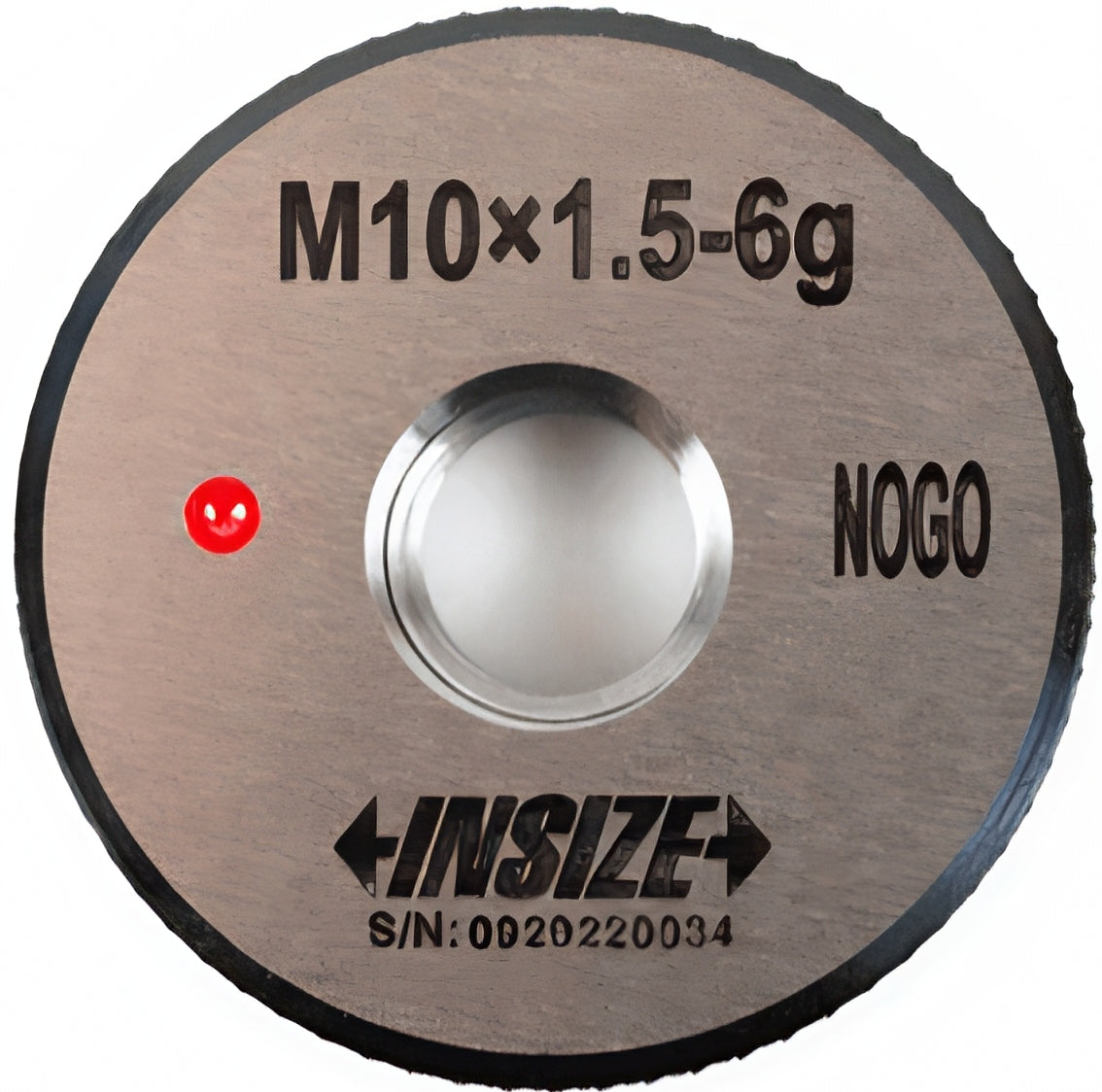 Insize GO Thread Ring Gauge M10X1.5 Series 4120-10N