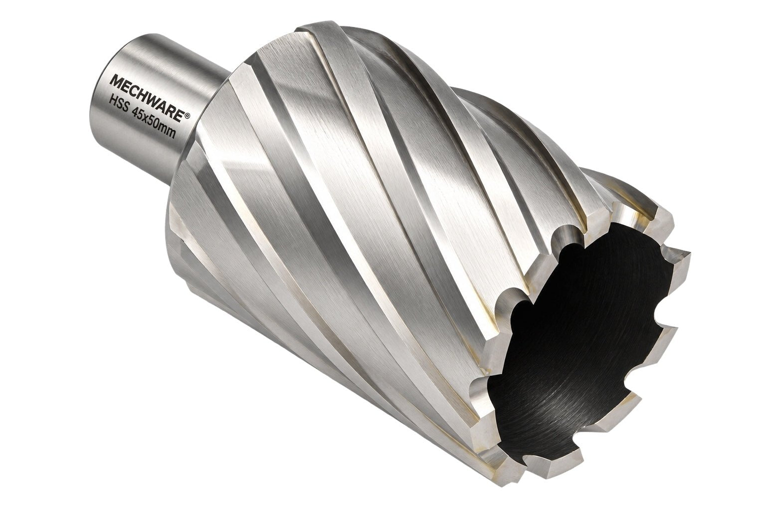 45 x 50mm D.O.C HSS Weldon Shank Annular Cutter - Twin Eagle Imports