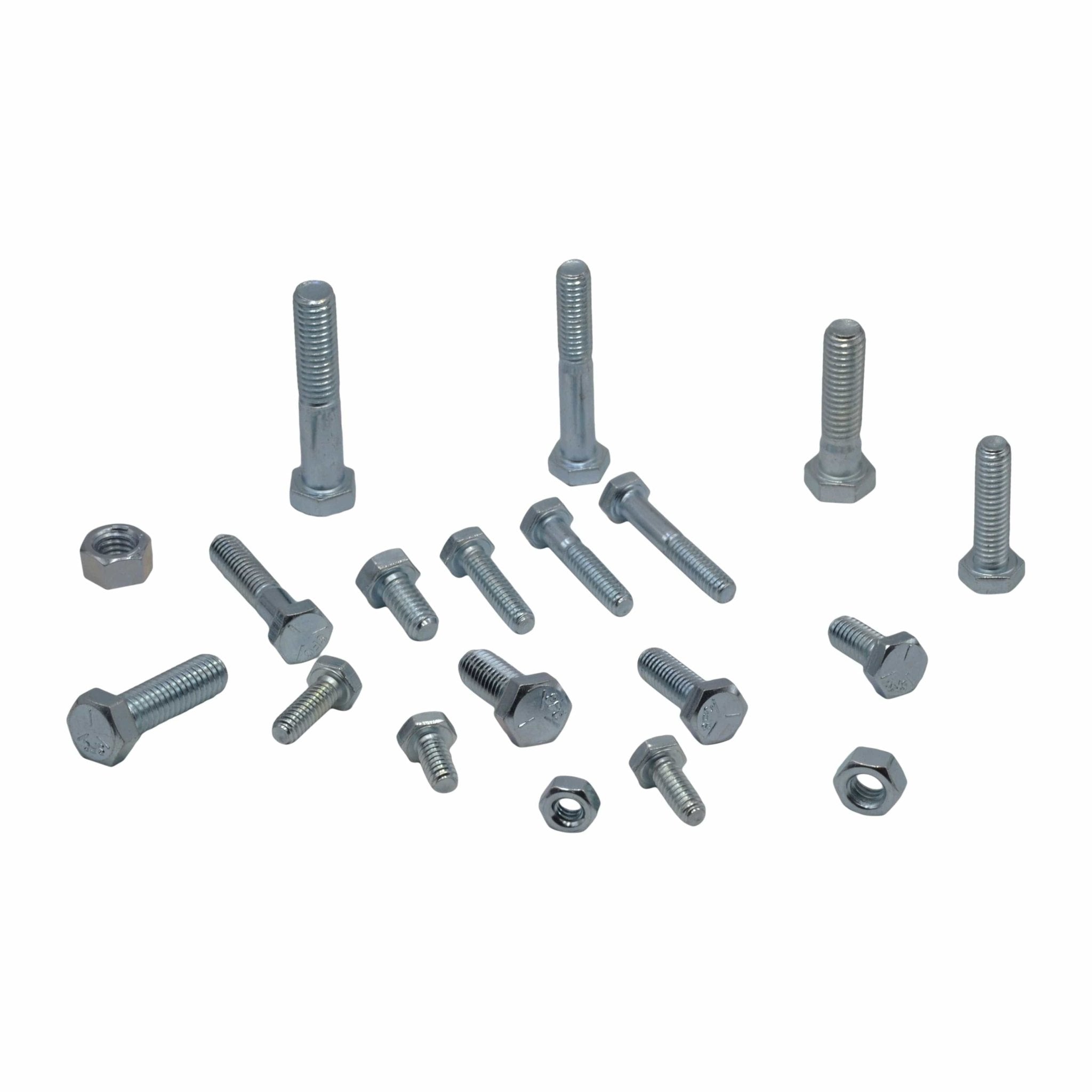 456 pc High Tensile Imperial Nut and Bolt Grab Kit Assortment - Twin Eagle Imports