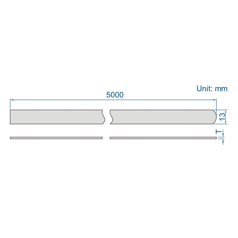 Insize Feeler Gauge Tape 1mm Range Series 4621-100