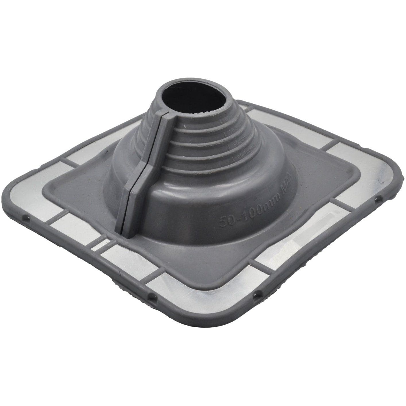 Aquaseal FlashRite #3 Metal Roof Pipe Flashing Grey 50-100mm