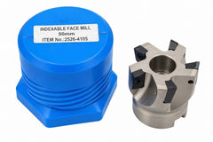 50mm Indexable Face Mill Cutter for APKT1604 Inserts - Twin Eagle Imports