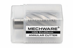 51 x 25mm D.O.C HSS Weldon Shank Annular Cutter - Twin Eagle Imports