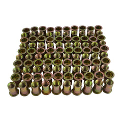 5/16 UNC Zinc Plated Steel Nutsert Rivet Nuts – Bulk Pack of 200 - Twin Eagle Imports