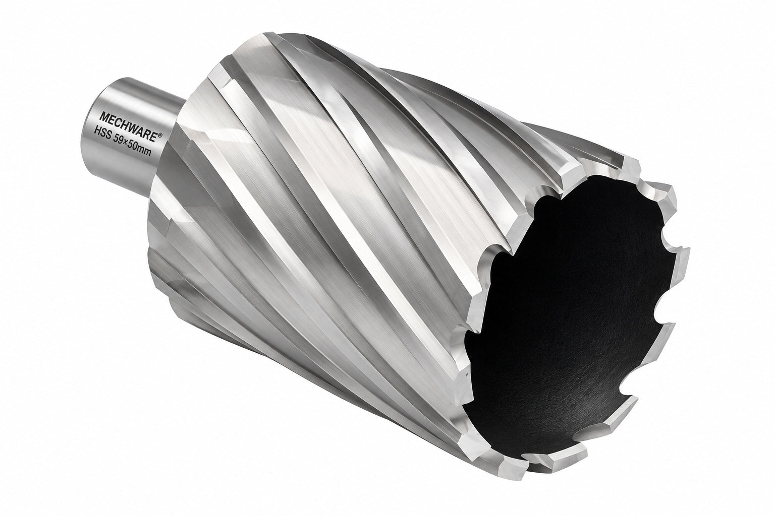 59 x 50mm D.O.C HSS Weldon Shank Annular Cutter - Twin Eagle Imports