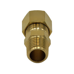 Brass Compression Male Female Connector (T3/8xM1/4)