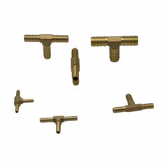 60pc Hose Barb T Piece & Straight Fittings Grab Kit Assortment - Twin Eagle Imports