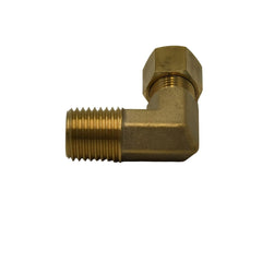 Brass Compression Union 90° Male Female Elbow (T1/4xM1/4)