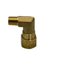 Brass Compression Union 90° Male Female Elbow (T3/8xM1/8)