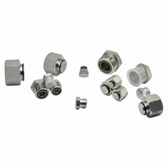 64Pcs ORFS O-Ring Face Seal Hydraulic Blanking Kit - Twin Eagle Imports