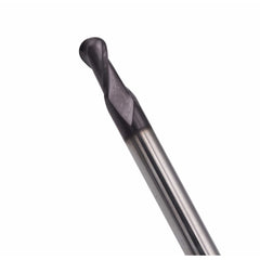 6mm HEPYC Short Series Carbide Ball Nose Slot Drill TIALN Coated - Twin Eagle Imports