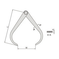 Insize Outside Caliper 0-300mm Range Series 7241-300