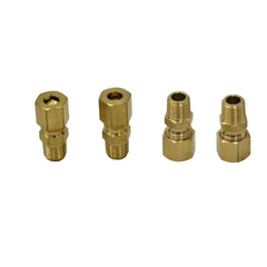 4pc Brass Compression Male Female Connector (T1/4xM1/8)