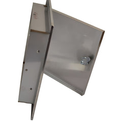 8″ (210mm) Stainless Steel Access Panel with Key Lock - Twin Eagle Imports
