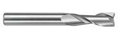 Kyocera SGS 40341 6mm 2 Flute Bright Uncoated Carbide Square End Mill