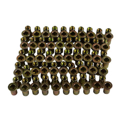 8/32 UNC Zinc Plated Steel Nutsert Rivet Nuts – Bulk Pack of 100