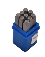9-Piece 5mm (3/16") Steel Number Stamping Set - Twin Eagle Imports